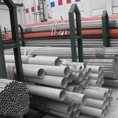 Pipe en acier inoxydable 304l 316l sans couture / soudé