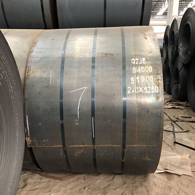 Acier laminé à chaud en bobines CRC / HRC feuille MS bobine ASTM A36 SS400 JIS G3101