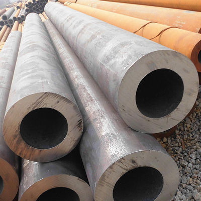 Pipe en acier au carbone sans couture API 5l / ASTM A53 / ASTM 252 / API 5CT Peinture noire