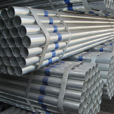 BS 1387 ASTM A53 Pipe en acier galvanisé Gi Pipe échafaudage Zinc 40 à 600 g/m2