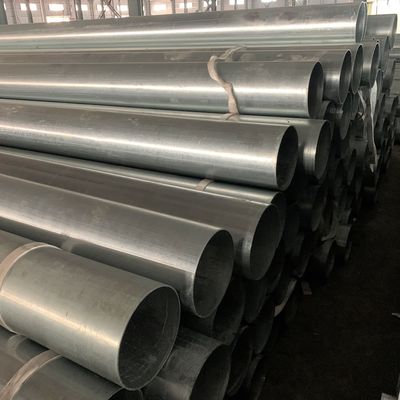 Tubes ronds en acier galvanisé Q235 Q345 SS400