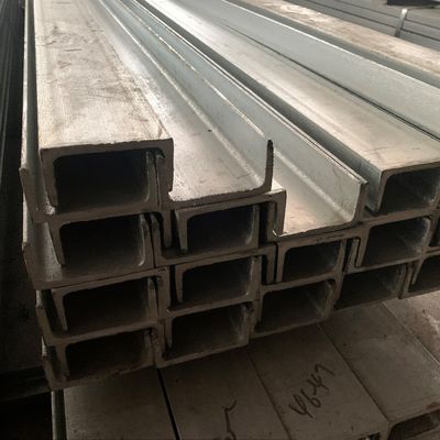 Chanaux métalliques en acier au carbone Longueur 5-12m Résistant à la corrosion