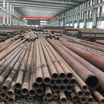 Q345 Q235 20# Tubes en acier au carbone laminées à chaud sans soudure pour soudage, pliage, peinture noire galvanisée